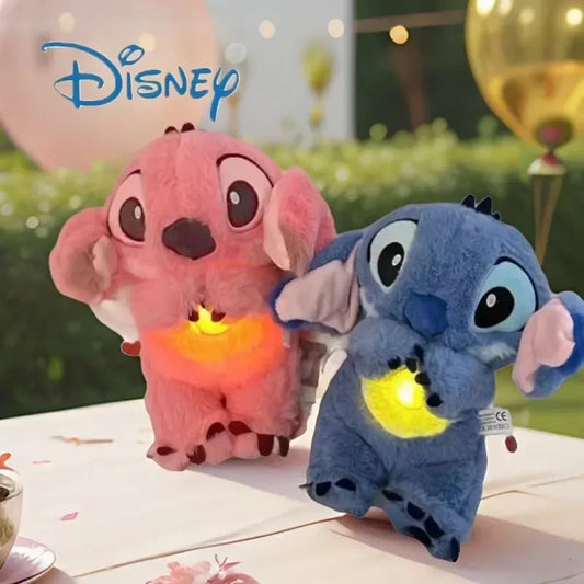 Peluche Stitch con illuminazione e musica, per neonati e bambini che dormono